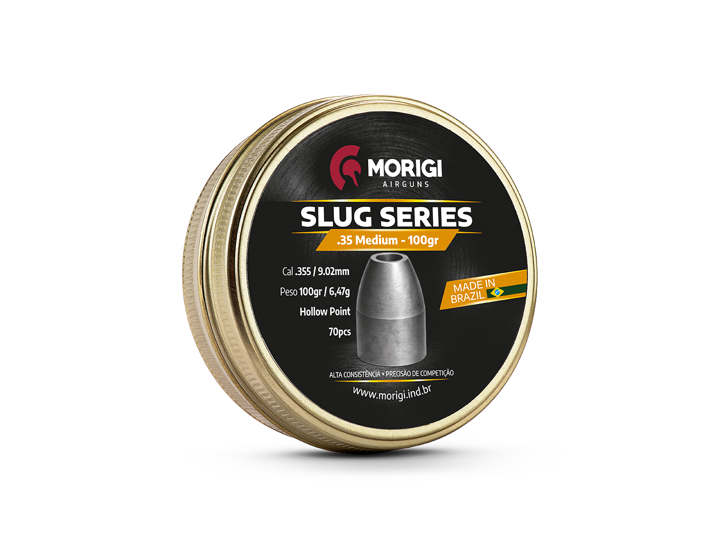 Chumbinho Slug 9,02mm/.35 100gr - 70 un